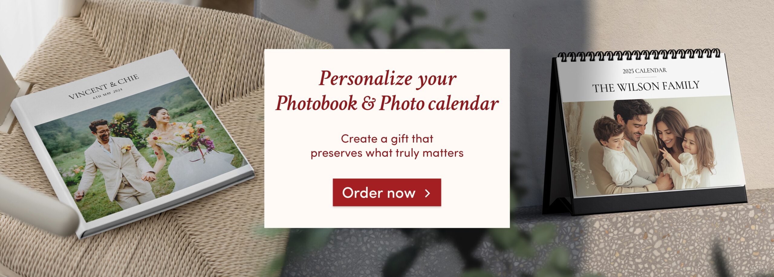 Photobook & Photocalendar banner